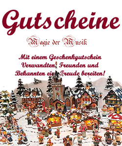 Spieluhrenkabinett Geschenkgutscheine