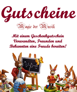 Spieluhrenkabinett Geschenkgutscheine