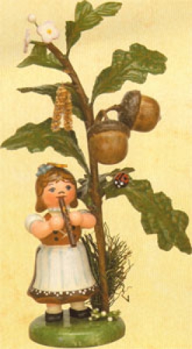 Herbstkind - Eichel, 13 cm, von Hubrig