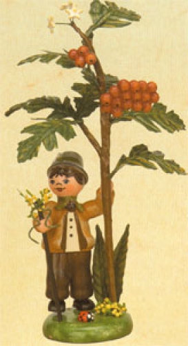 Herbstkind - Vogelbeere, 13 cm, von Hubrig