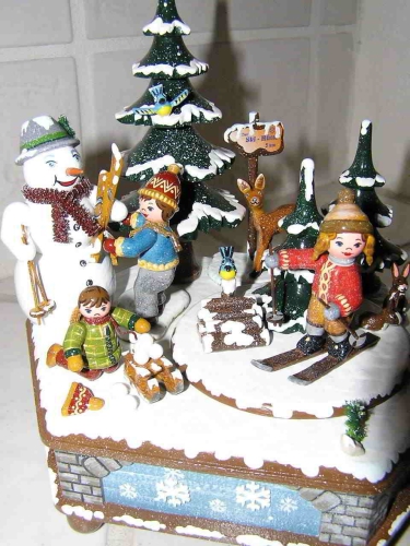 Hubrig Spieldose Winterzeit