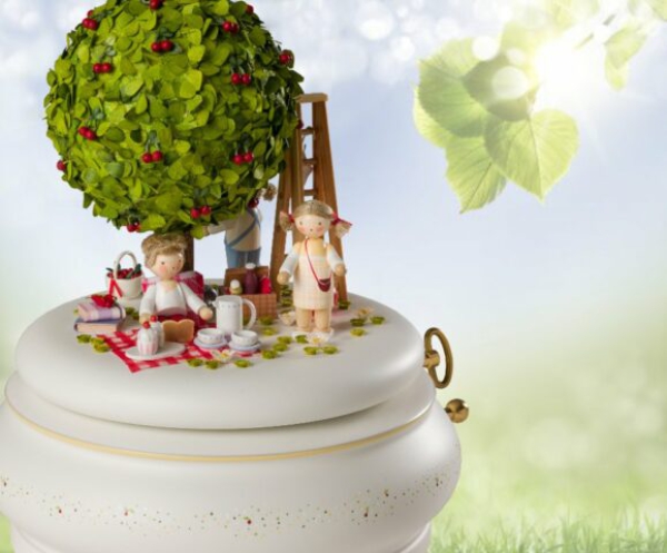 Der alte Kirschbaum im Sommer