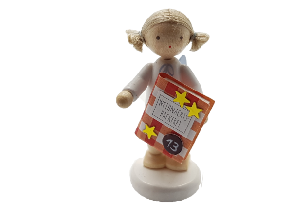 Engel mit Backbuch Flade
