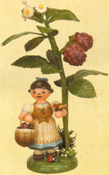Herbstkind - Himbeere, 13 cm, von Hubrig