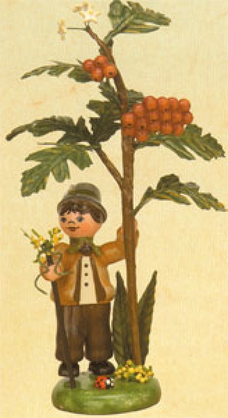 Herbstkind - Vogelbeere, 13 cm, von Hubrig
