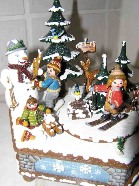 Hubrig Spieldose Winterzeit