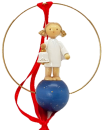 Engel mit Glocke - Weihnachtsschmuck von Flade