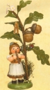 Herbstkind - Eichel, 13 cm, von Hubrig