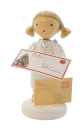 Engel mit Brief an das Christkind Flade