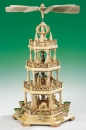 Pyramdie mit Waldmotiv